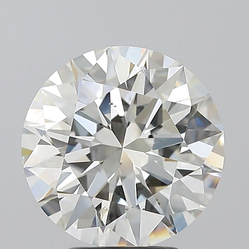 3.02 carat J-SI1 Excellent cut Natūralus Round Deimantas (1)