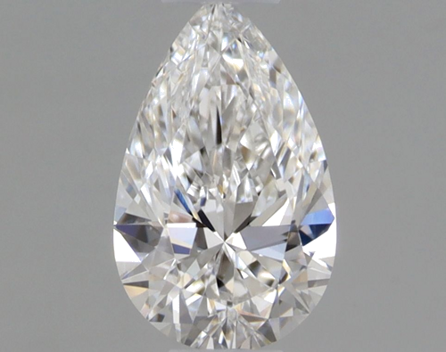 0.3 carat E-VVS2 Natūralus Pear Deimantas (1)