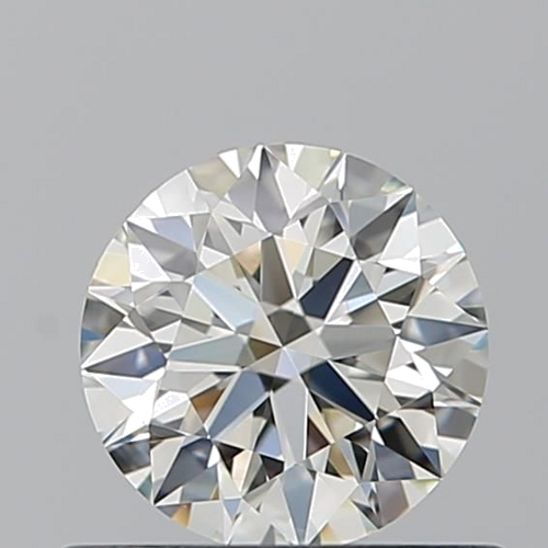 0.61 carat K-VVS2 Excellent cut Natūralus Round Deimantas (1)
