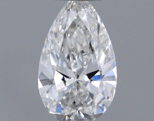 0.18 carat H-VVS2 Natūralus Pear Deimantas (1)