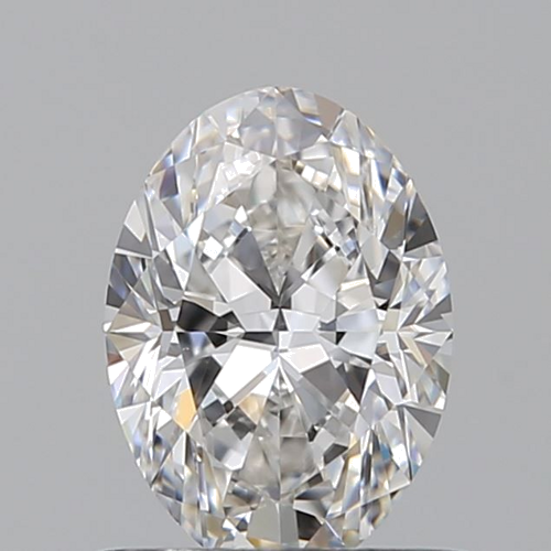 0.6 carat E-VVS2 Natūralus Oval Deimantas (1)