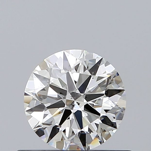 0.52 carat I-SI1 Excellent cut Natūralus Round Deimantas (1)