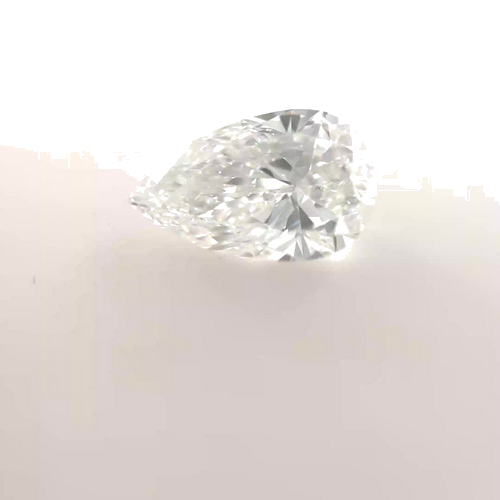 1.34 carat E-VVS2 Natūralus Pear Deimantas (1)