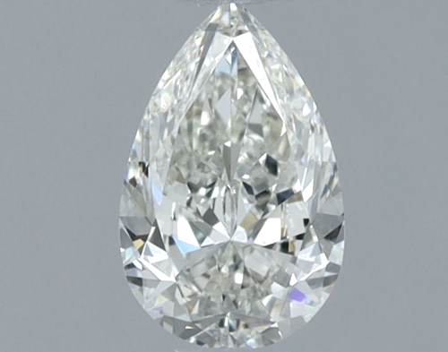 0.5 carat J-VS1 Natūralus Pear Deimantas (1)