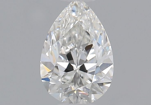0.3 carat G-VS1 Natūralus Pear Deimantas (1)