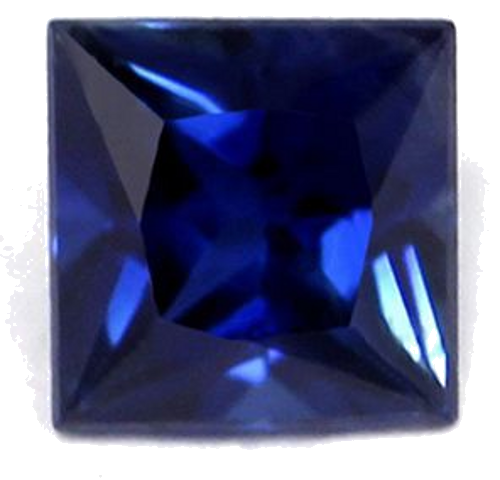 0.45 carat BLUE Square Safyras (1)