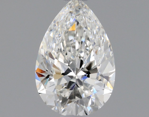 0.5 carat G-VVS1 Natūralus Pear Deimantas (1)
