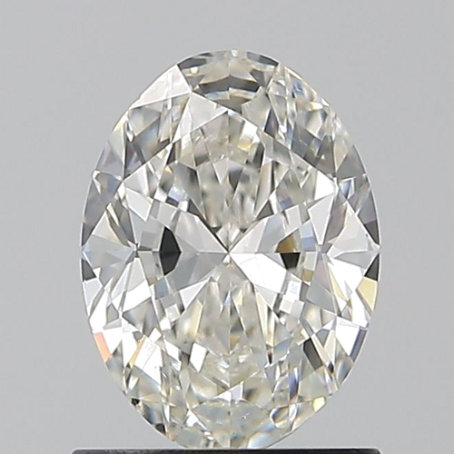 1.01 carat H-VS2 Natūralus Oval Deimantas (1)