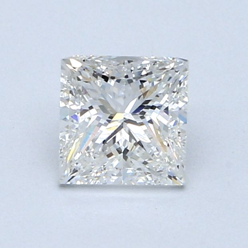 1.04 carat F-VVS2 Natūralus Princess Deimantas (1)