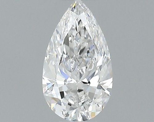 0.33 carat D-IF Natūralus Pear Deimantas (1)