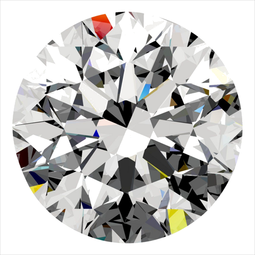 0.3 carat D-VS1 GD cut Natūralus Round Deimantas (1)