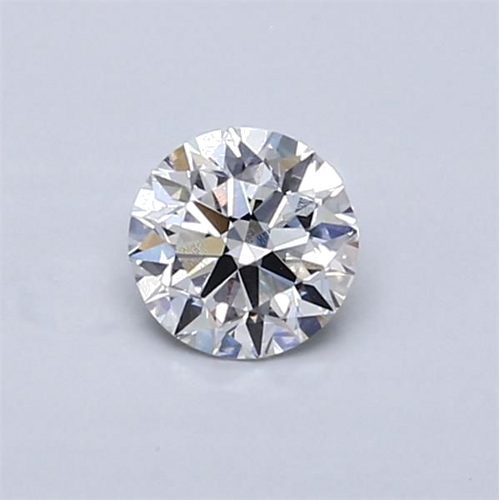 0.5 carat F-VVS1 Excellent cut Natūralus Round Deimantas (1)