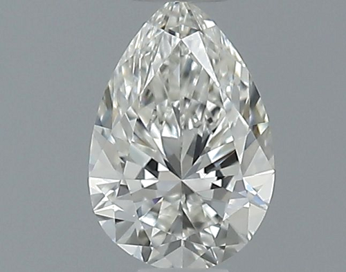 0.35 carat G-VVS1 Natūralus Pear Deimantas (1)