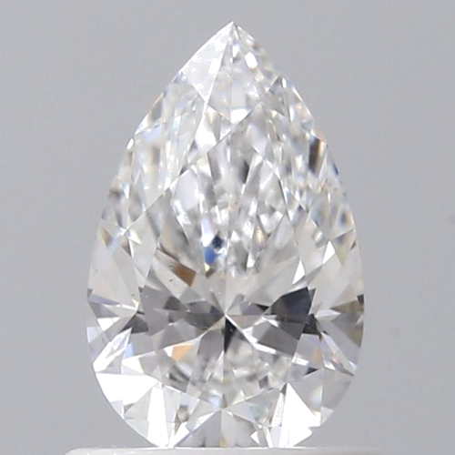0.62 carat D-SI1 Natūralus Pear Deimantas (1)