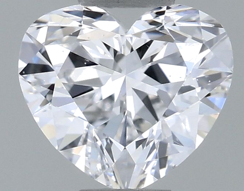 0.5 carat D-SI1 Natūralus Heart Deimantas (1)