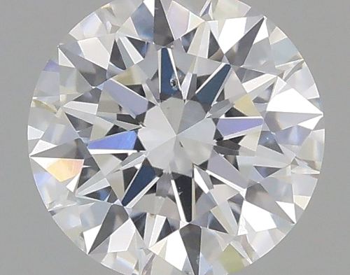 0.64 carat E-SI2 Excellent cut Natūralus Round Deimantas (1)