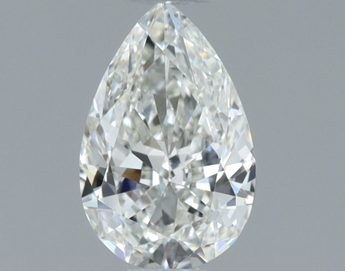 0.7 carat I-VVS1 Natūralus Pear Deimantas (1)