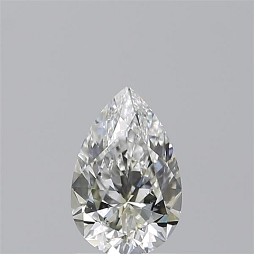 1.0 carat J-SI1 Natūralus Pear Deimantas (1)