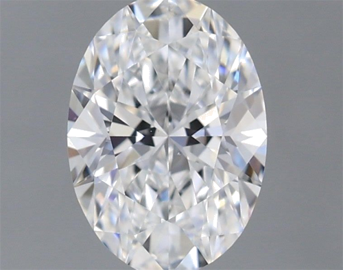 0.51 carat D-VS1 Natūralus Oval Deimantas (1)