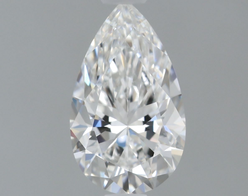 0.5 carat E-VS1 Natūralus Pear Deimantas (1)