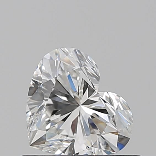 0.53 carat H-IF Natūralus Heart Deimantas (1)
