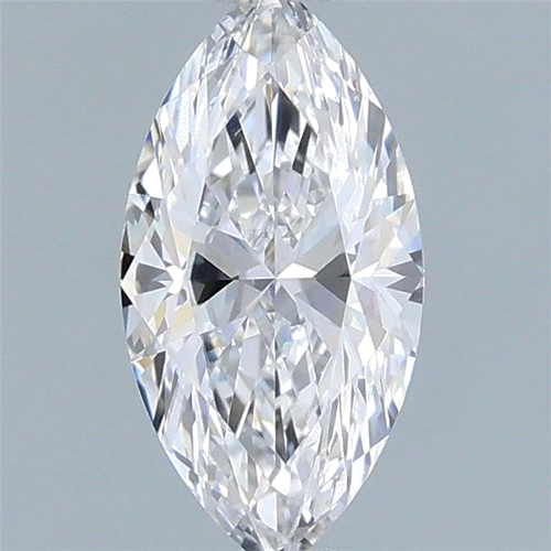 0.44 carat D-VS2 Natūralus Marquise Deimantas (1)