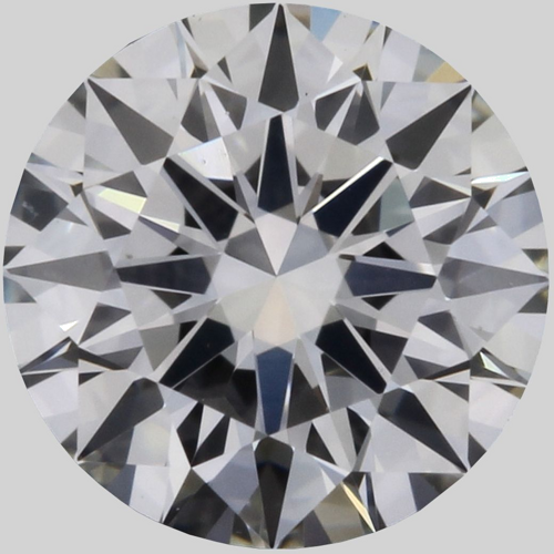 0.37 carat H-VVS1 Excellent cut Natūralus Round Deimantas (1)