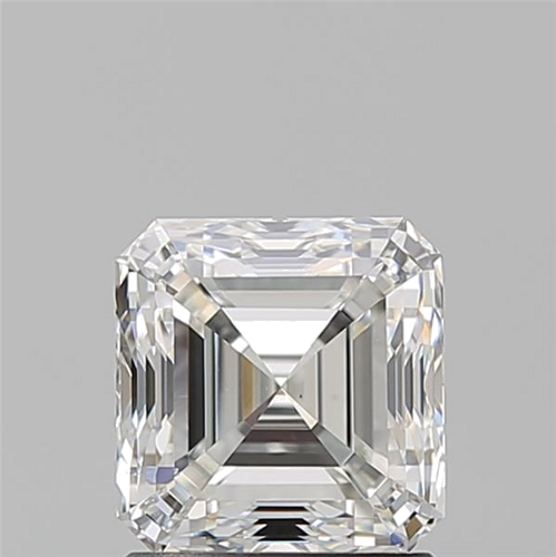 1.5 carat H-VS2 Natūralus Asscher Deimantas (1)