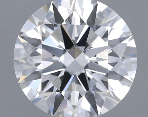 0.5 carat F-VVS2 Excellent cut Natūralus Round Deimantas (1)