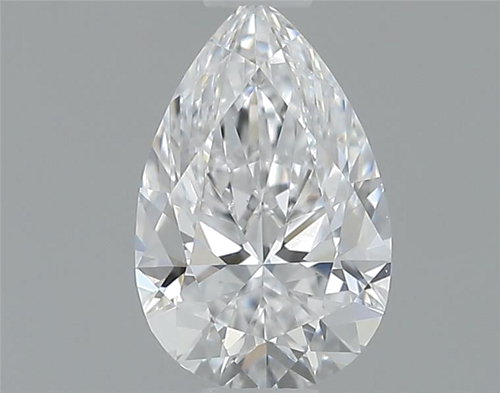 0.36 carat D-VS1 Natūralus Pear Deimantas (1)