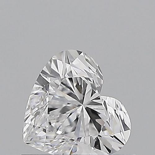 0.62 carat D-VS1 Natūralus Heart Deimantas (1)