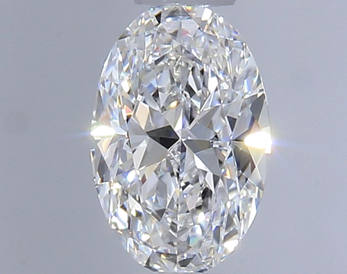 0.35 carat D-VVS1 Natūralus Oval Deimantas (1)
