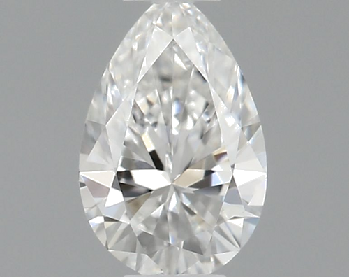 0.24 carat F-VVS2 Natūralus Pear Deimantas (1)