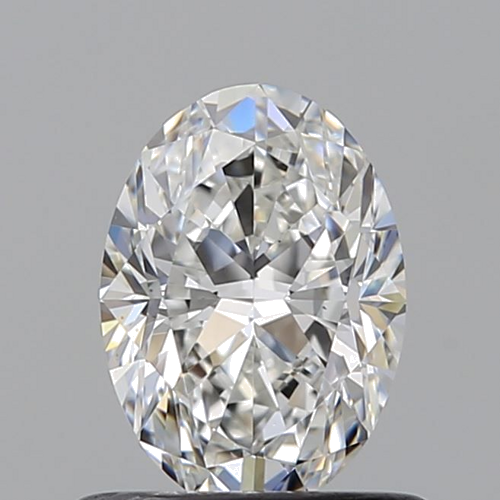 0.64 carat F-VS1 Natūralus Oval Deimantas (1)