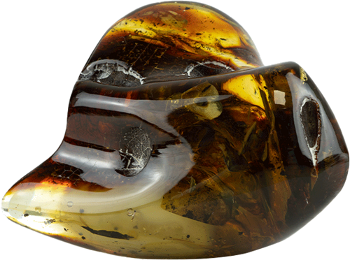 56,45 g Amber nugget (3)