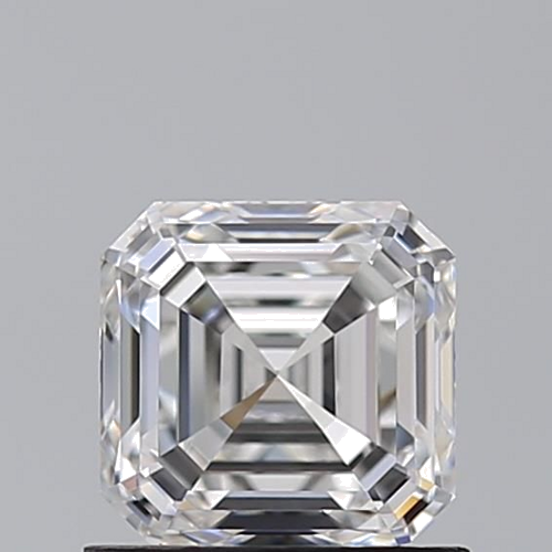 1.01 carat F-VVS1 Natūralus Asscher Deimantas (1)