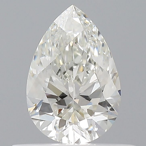 0.5 carat I-VVS1 Natūralus Pear Deimantas (1)