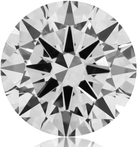 0.4 carat E-VS2 Excellent cut Natūralus Round Deimantas (1)