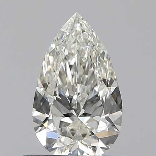 0.54 carat J-VVS1 Natūralus Pear Deimantas (1)