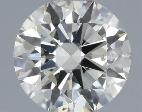 0.52 carat K-SI2 Excellent cut Natūralus Round Deimantas (1)