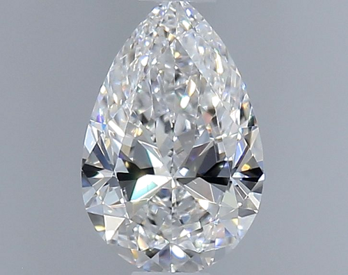 0.4 carat D-VS1 Natūralus Pear Deimantas (1)
