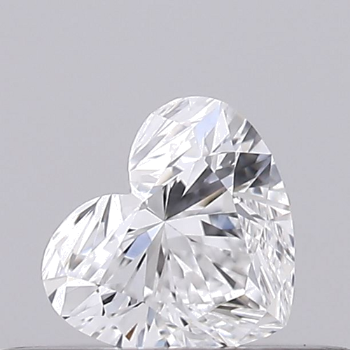 0.26 carat D-VVS1 Natūralus Heart Deimantas (1)