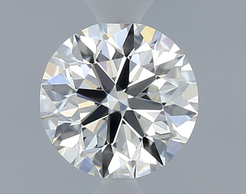 0.51 carat H-VVS1 Excellent cut Natūralus Round Deimantas (1)