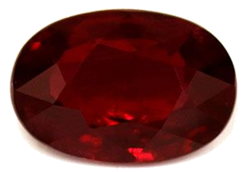 0.69 carat RED Oval Rubinas (1)