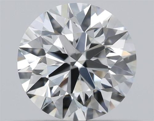 0.51 carat H-VVS2 Excellent cut Natūralus Round Deimantas (1)