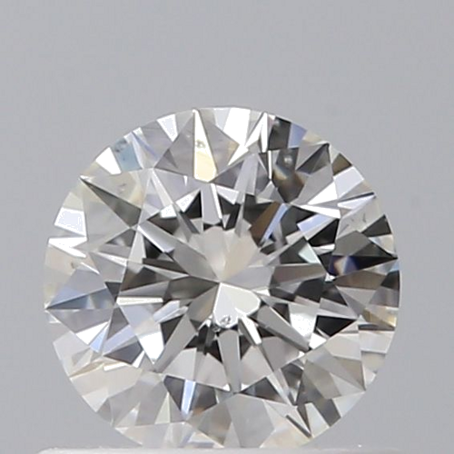 0.52 carat G-SI1 Excellent cut Natūralus Round Deimantas (1)