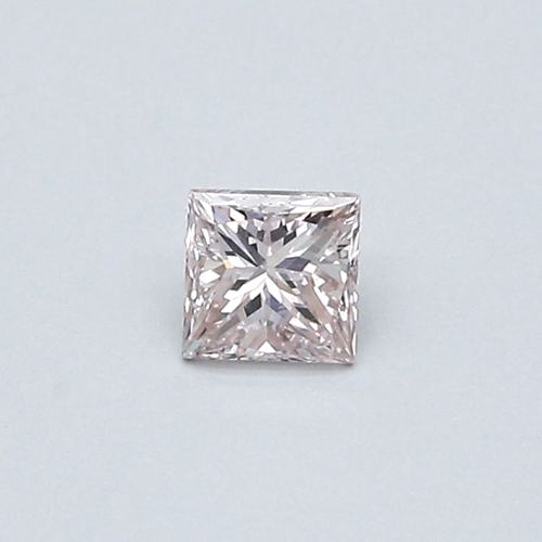 0.23 carat Fancy Light Pink-VS2 Natūralus Princess Deimantas (1)