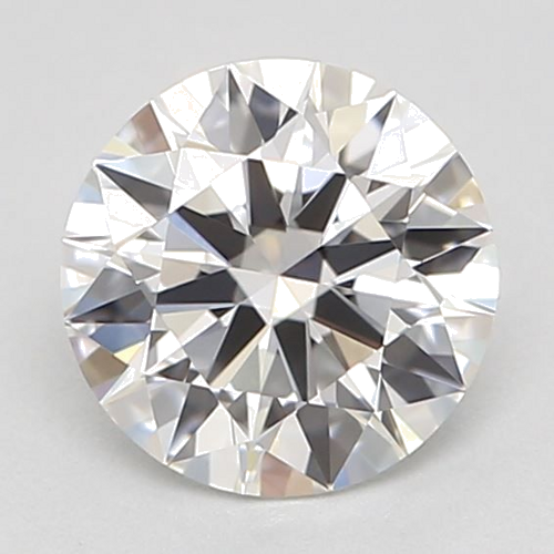 0.5 carat F-VVS1 Excellent cut Natūralus Round Deimantas (1)