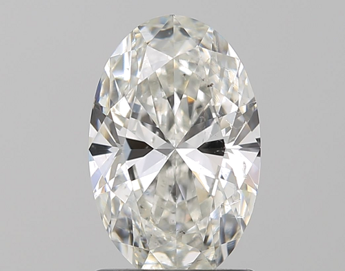 1.53 carat H-SI1 Natūralus Oval Deimantas (1)