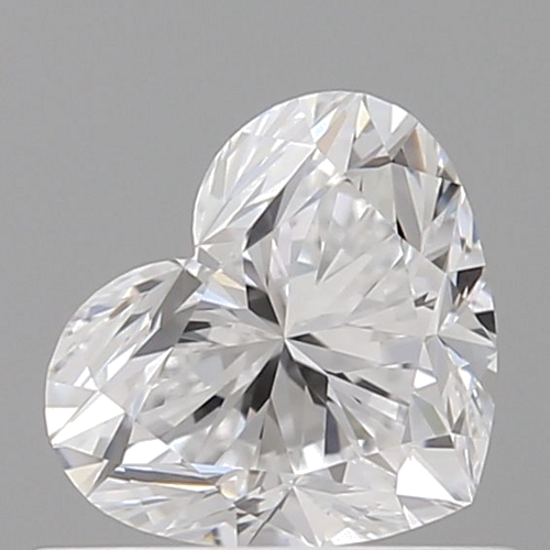 0.5 carat D-VVS1 Natūralus Heart Deimantas (1)
